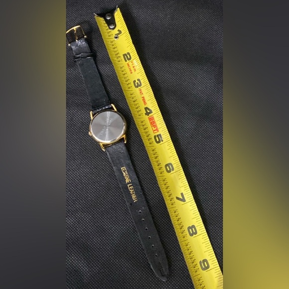 Vintage Starlight unisex Hair dresser Shears watch genuine leather Band - used - Picture 8 of 9